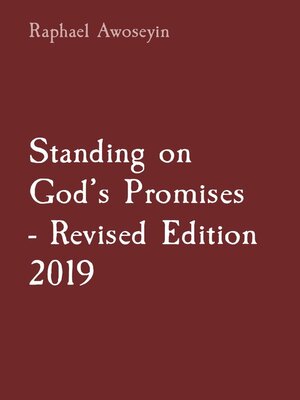 cover image of Standing on God's Promises --Revised Edition 2019